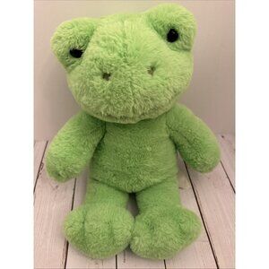 2023 Build-A-Bear Workshop Green Frog 16" Plush EUC